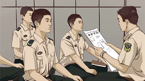 2021軍營網(wǎng)絡(luò)宣傳周｜東風漫畫：鐘小火的入伍第一課